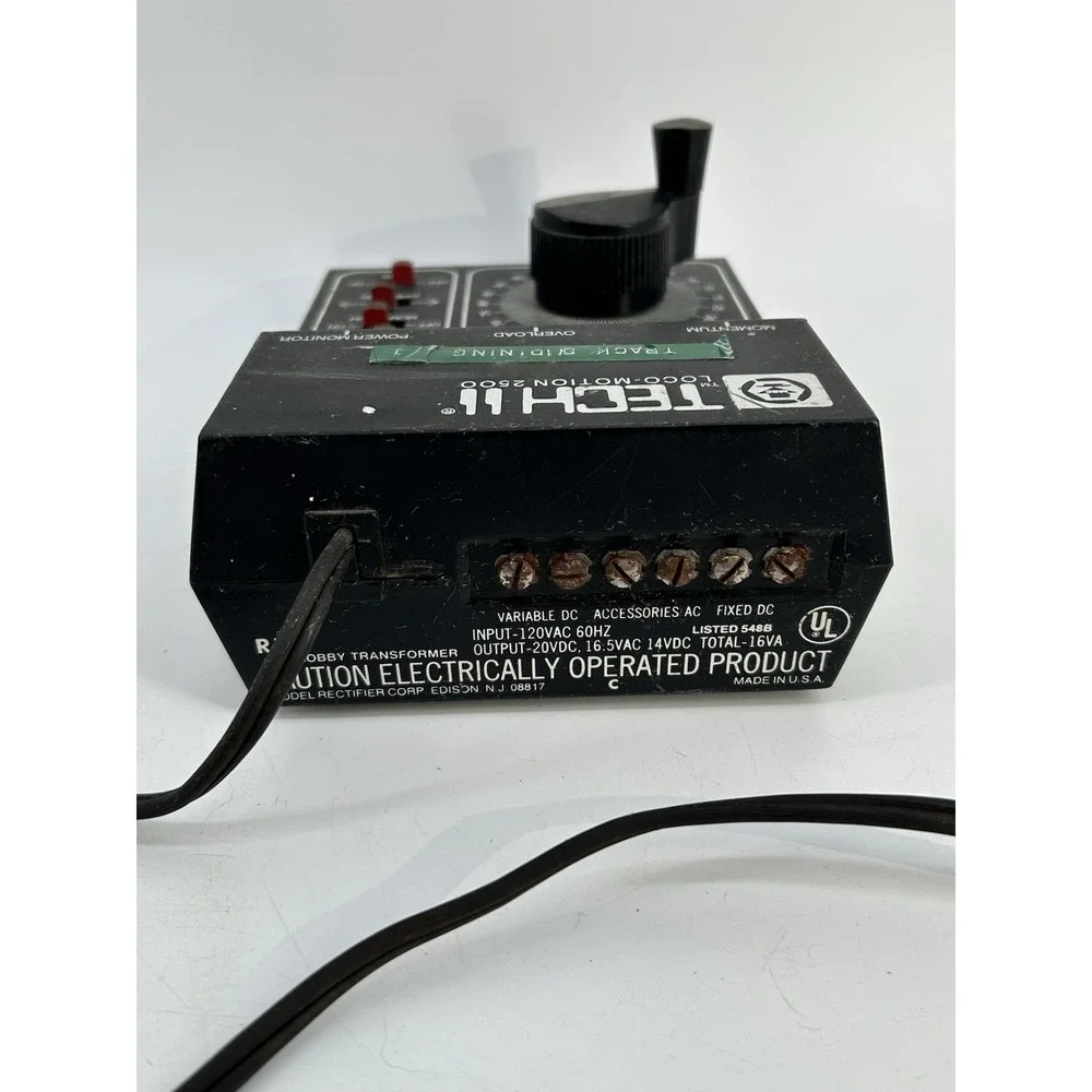 MRC Tech II Railmaster 2400 DC Model Train Controller